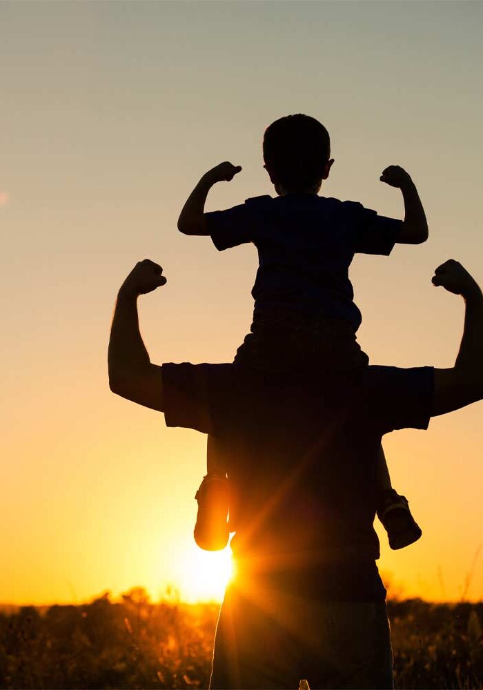 bg-alpha-dad-son-sunset Alpha Dad Son at Sunset